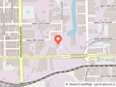 Chicago Deptartment of Streets & Sanitation Garage — Location map