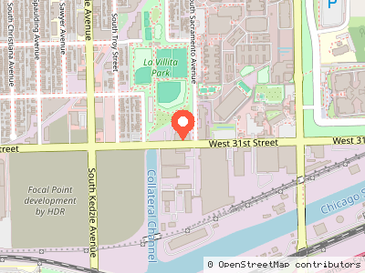 Chicago Fleet Management Ambulance Repair Shop — Location map