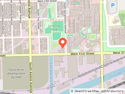 Chicago Fleet Management Storage Yard — Location map