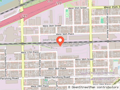Chicago Maintenance Facility — Location map