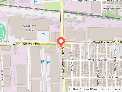 Cicero Water Works — Location map