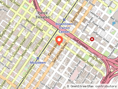 Club Houston — Location map