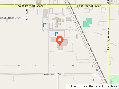 Consumers Energy Jackson Service Center — Mapa de ubicación