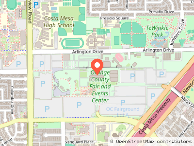 Costa Mesa — Location map