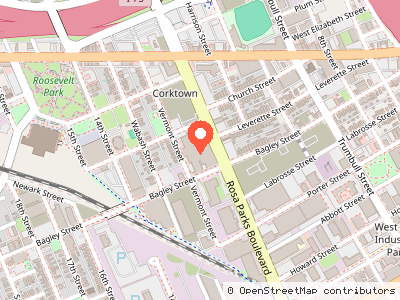 Cunningham Warehouse — Location map