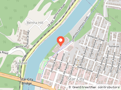 Davis-Lynch Glass Company — Location map