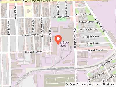 Dearborn Steel — Location map