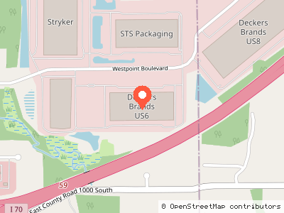 Deckers Brands US6 — Location map