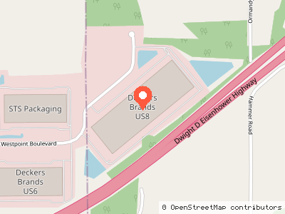 Deckers Brands US8 — Location map