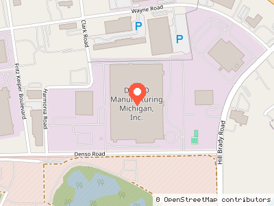 DENSO Manufacturing Michigan, Inc. — Mapa de ubicación