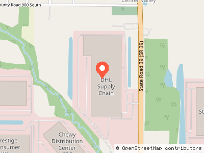DHL Supply Chain — Location map
