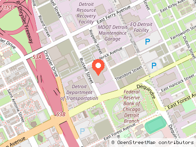 DPS Support Services Warehouse — Location map