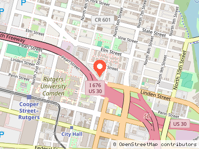 DRPA Ben Franklin Bridge Administration Building — Mapa de ubicación