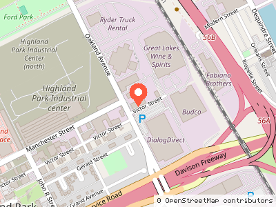 Factory Steel and Metal Supply Company — Location map