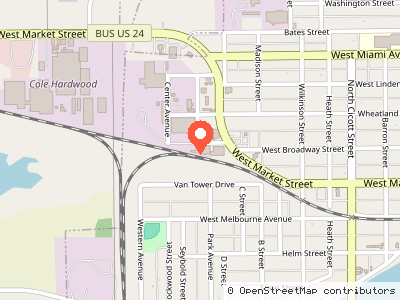 Foppers Gourmet Treat Bakery — Location map