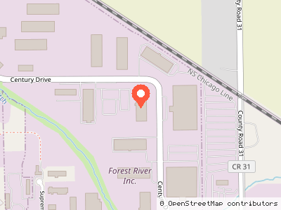 Forest River Surveyor — Mapa de ubicación