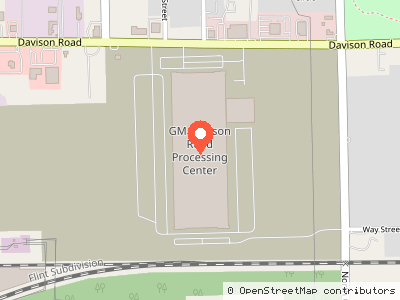 GM Davison Road Processing Center — Mapa de ubicación