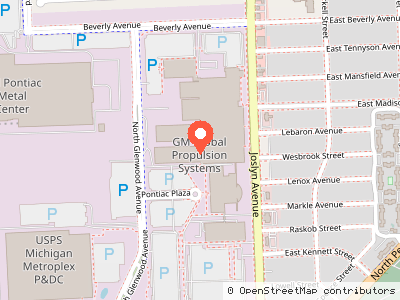 GM Global Propulsion Systems — Location map