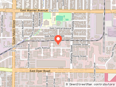 Golden State Overnight — Location map