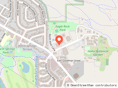 Idaho Bureau of Laboratories — Location map
