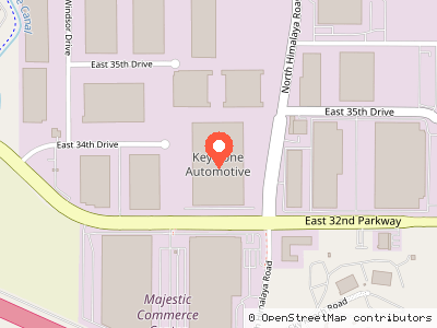 Keystone Automotive — Location map