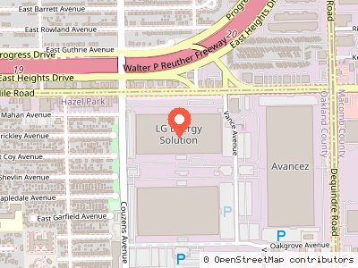 LG Energy Solution — Location map