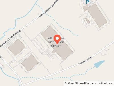 Lidl Regional Distibution Center — Location map