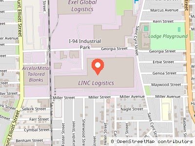 LINC Logistics — Location map