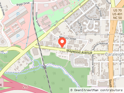 Maywood Hall and Garden — Mapa de ubicación