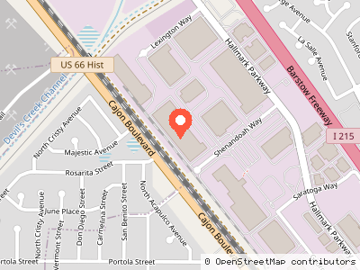 Mclane -southern California — Location map