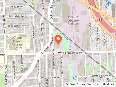 Metropolitan Detroit Area Hospital Services — Location map