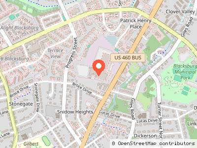 Moog — Location map