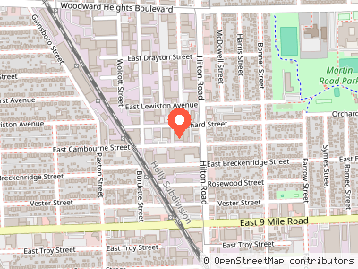 Mountain Valley Water Co. — Location map