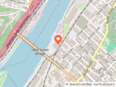 National Robotics Engineering Center — Location map