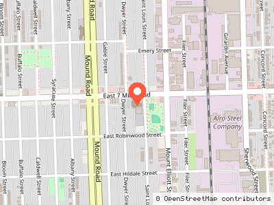 New Greater Zion Hall — Location map