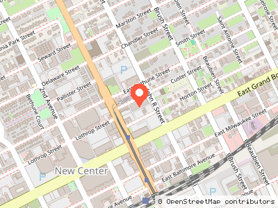 Outfront Media Detroit Office — Location map