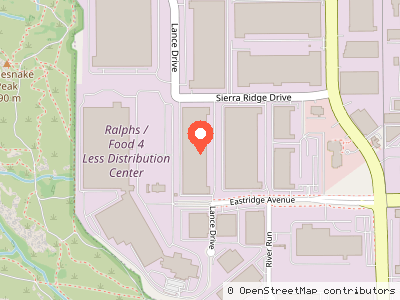 Ozburn Hessey Logistics — Location map