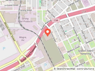 Packard Plant #22 — Location map