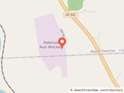 Patterson Auto Wrecking — Mapa de ubicación
