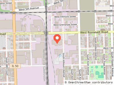 Peoria Packing Butcher Shop — Location map