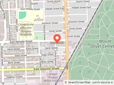 Perfecting Church — Location map