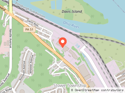 Pittsburgh Mailing — Location map