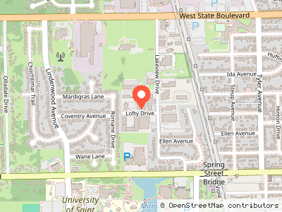 Primetime Rehabilitation Fort Wayne IN — Mapa de ubicación