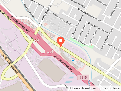 Public Storage - San Bernardino — Location map