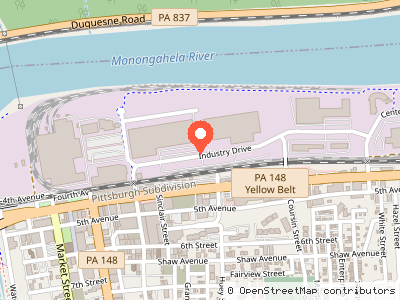 RIDC Industrial Center of McKeesport — Location map
