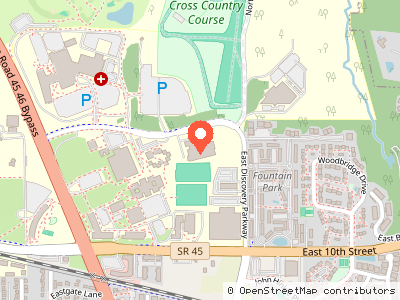 Ruth Lilly Auxiliary Library Facility — Mapa de ubicación