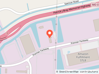 SAIA LTL Freight — Mapa de ubicación