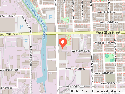 Schulze & Burch Biscuit Company — Location map