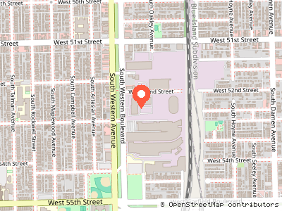 Streets and Sanitation Maintenance Facility — Location map