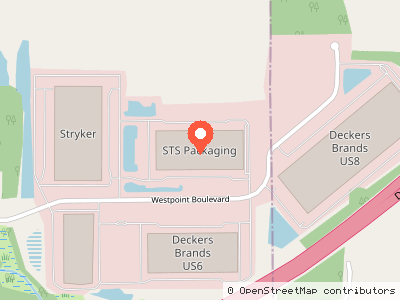 STS Packaging — Location map